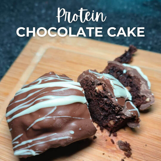 Protein Double Chocolate Cake