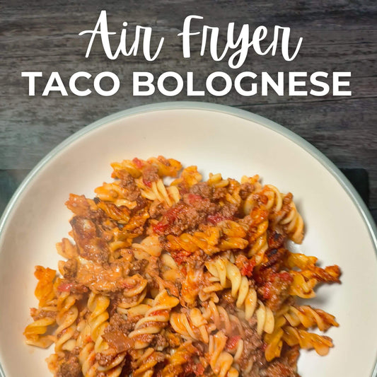Air Fryer Taco Bolognese