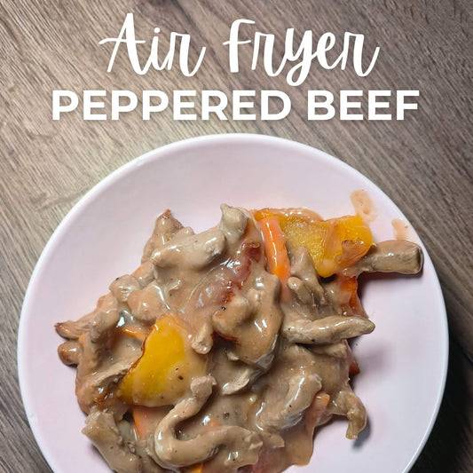Air Fryer Peppered Beef