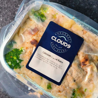 Air Fryer Chicken & Broccoli Bake