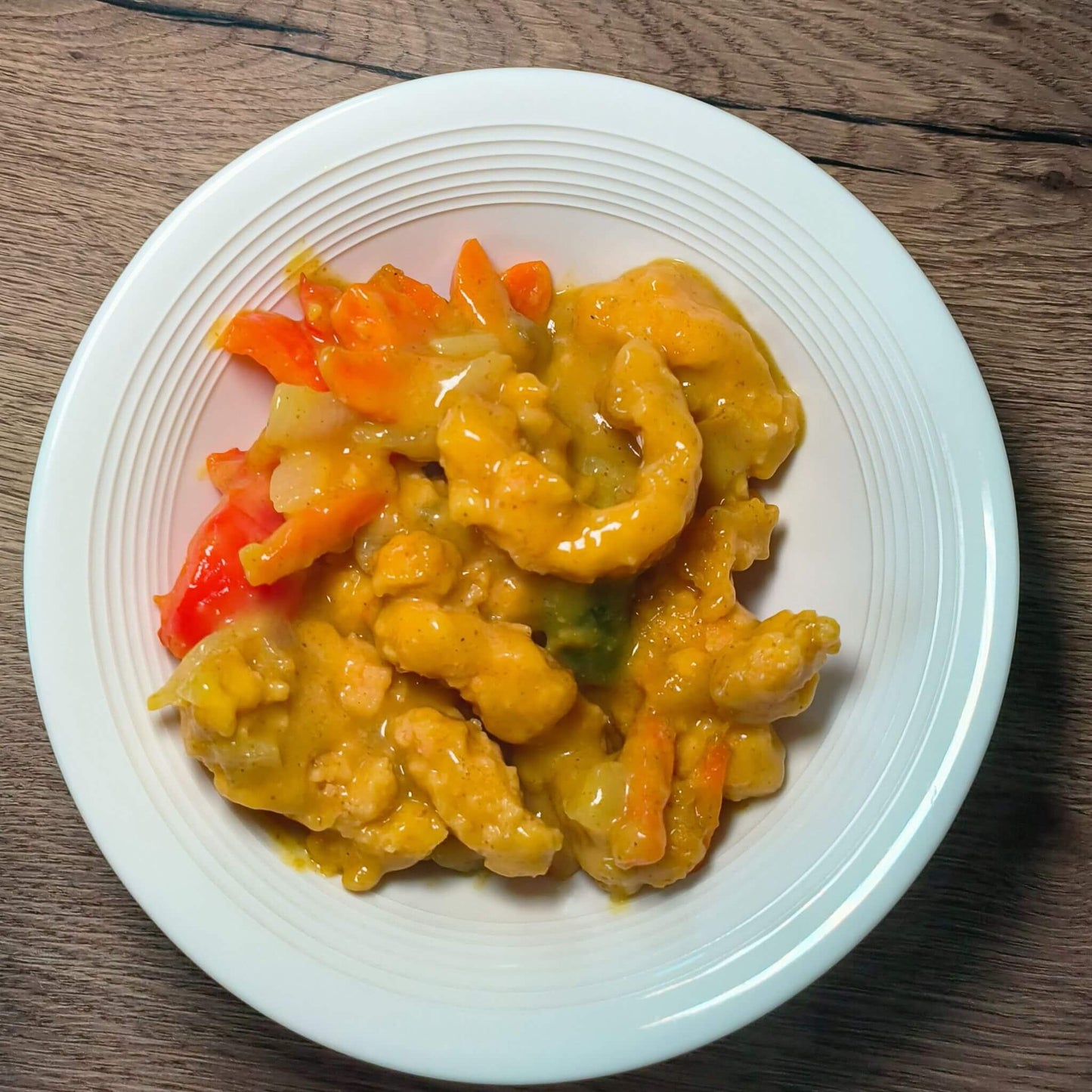 Air Fryer Crispy Chicken Curry